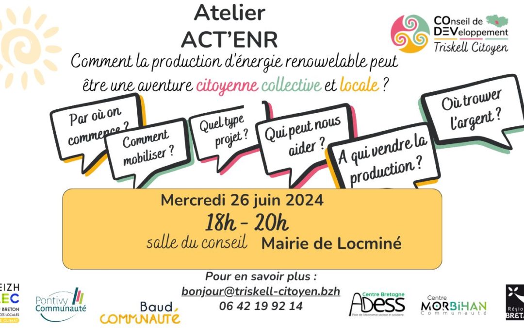 Construisons un projet de production d’énergie renouvelable à plusieurs