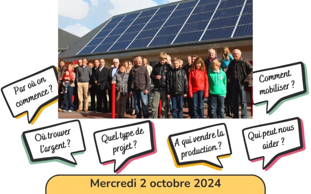 Construisons un projet de production d’énergie renouvelable à plusieurs via l’atelier Act ENR