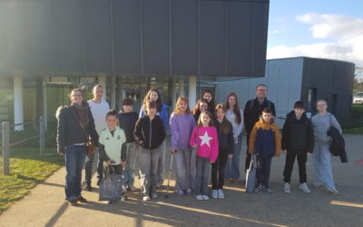 Visite du conservatoire par le CCJ de Pontivy Communauté