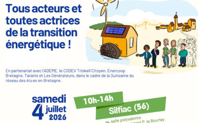 Evènement : Tous acteurs et toutes actrices de la transition énergétique !