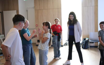 Deuxième séance de création du théâtre forum par le CCJ de Pontivy Communauté